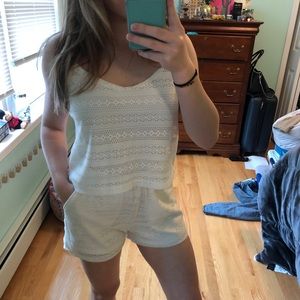 White Romper